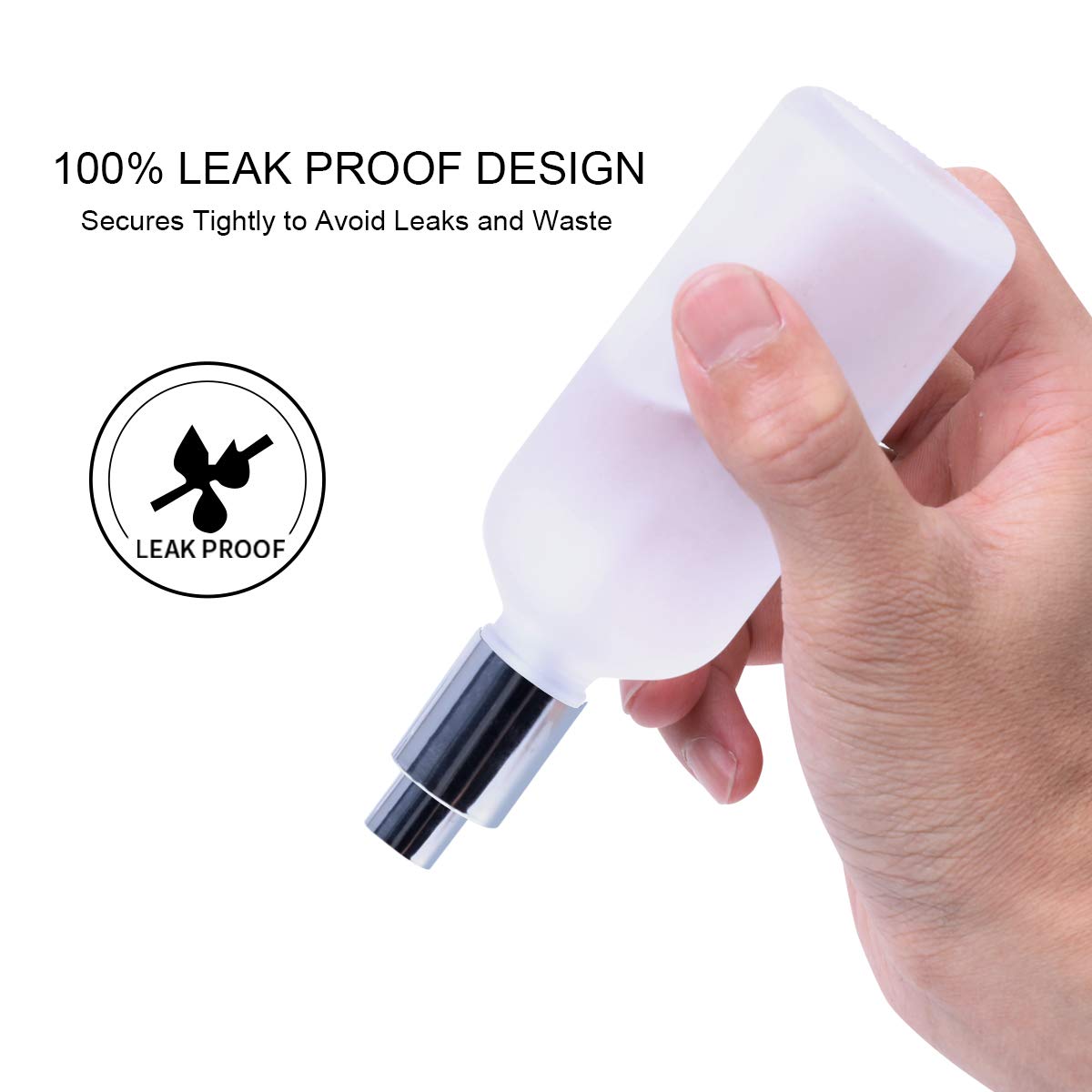 2-Pack 3.4oz Frosted Glass Spr - огляд і ціна Misting Bottle Fine