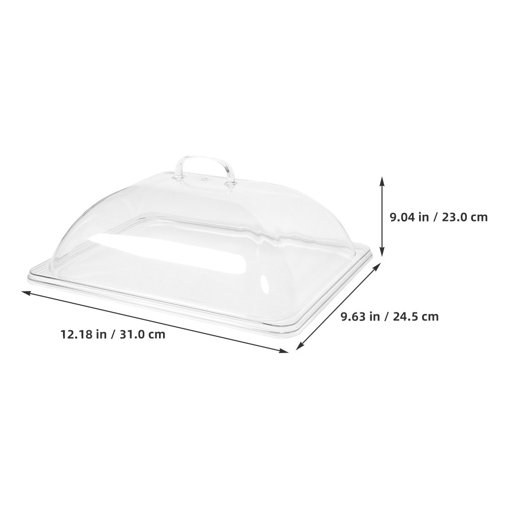 Acrylic Cake Dome Cover Clear  - огляд і ціна Plastic Dome Clear