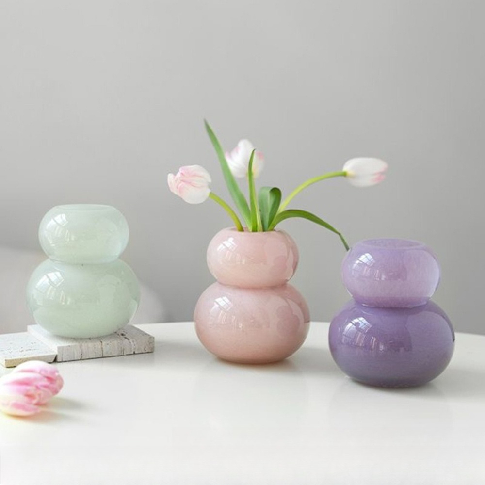 Creative Colorful Gourd Shaped - огляд і ціна Propagation Station Vase