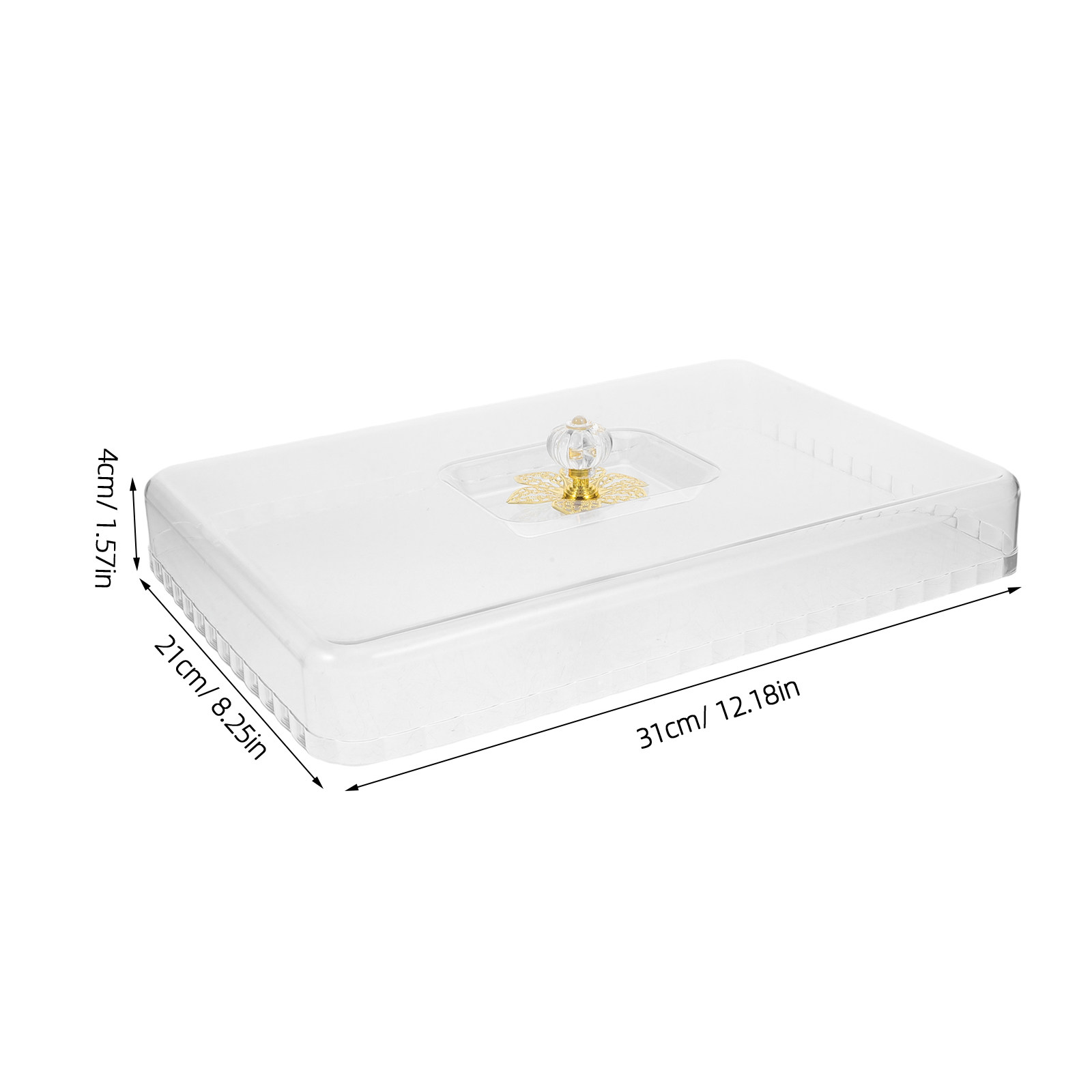 Clear Plastic Cake Dome Cover  - огляд і ціна Plastic Dome Clear