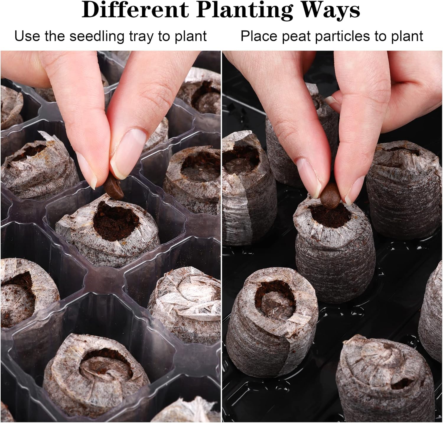 3 Pack Seed Starter Tray Kit 1 - огляд і ціна Peat Pellet Tray