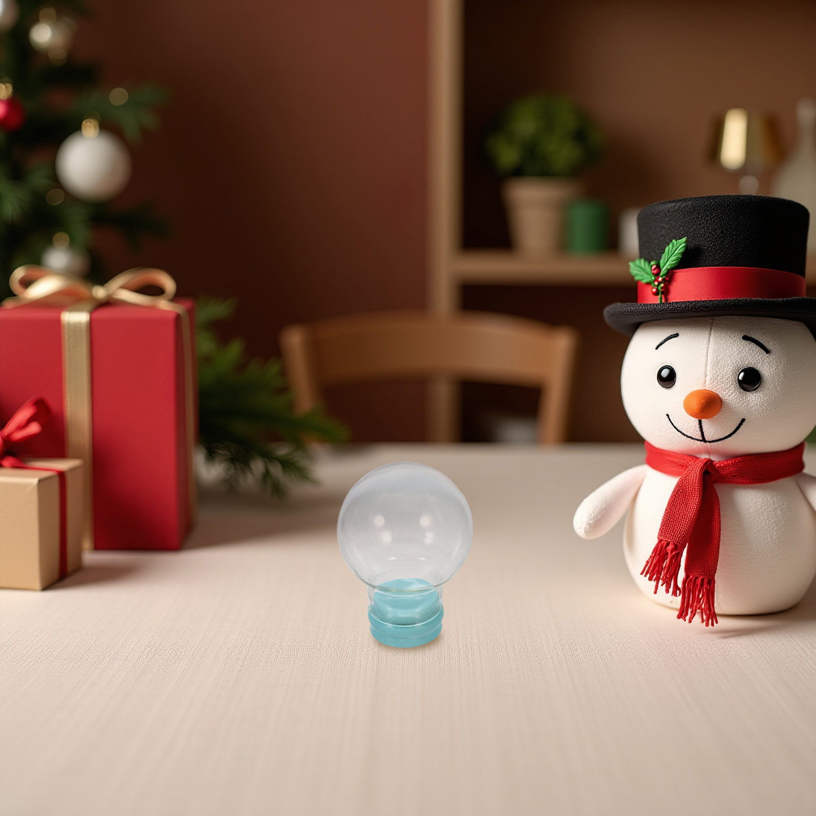 3Pcs Empty Snow Globe Glass Do - огляд і ціна Plastic Dome Clear