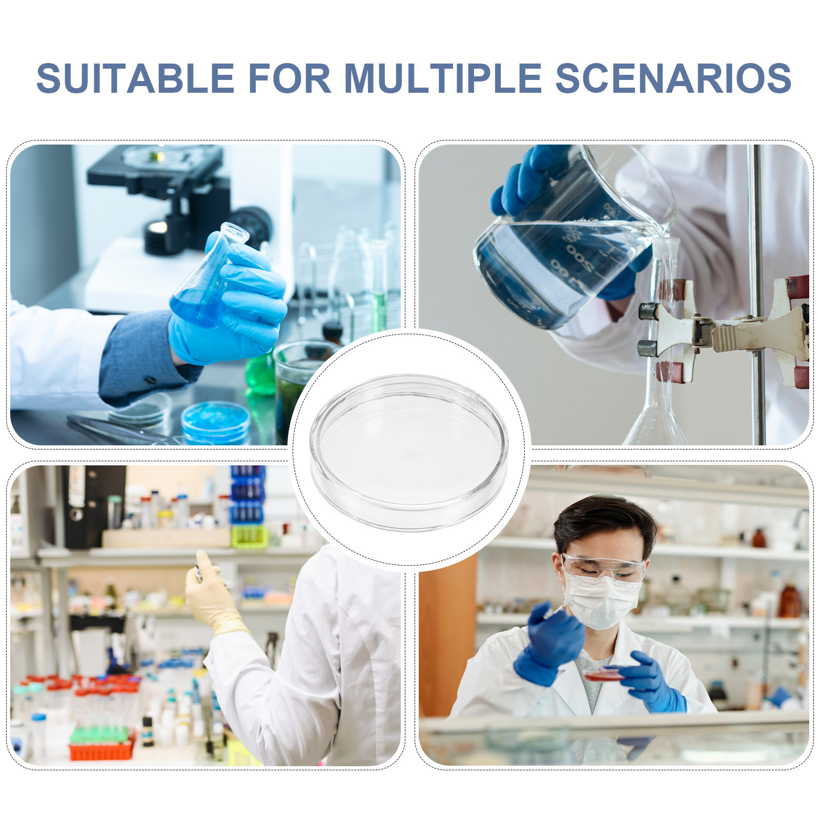 Glass Petri Dish Laboratory Us - огляд і ціна Agar Tissue Culture