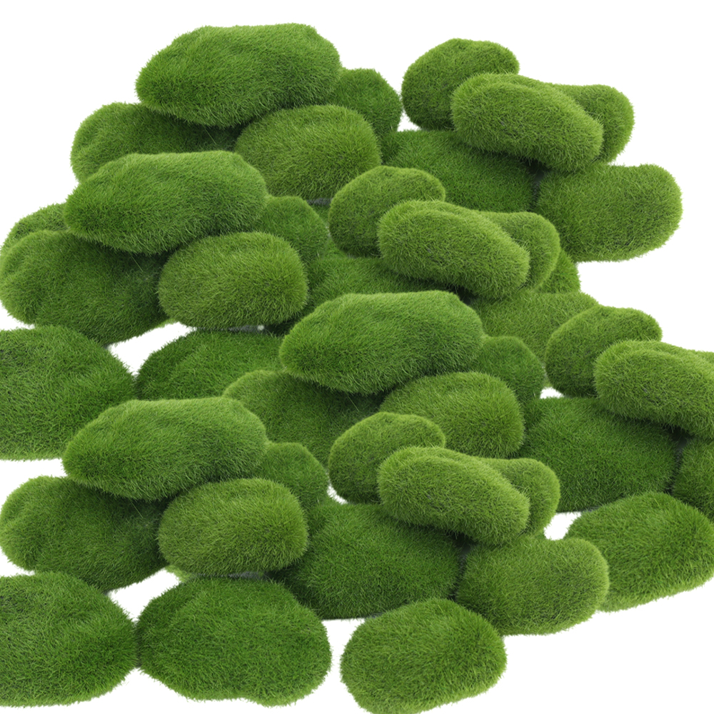 Artificial Green Moss Stones f - огляд і ціна Sphagnum Moss Dry
