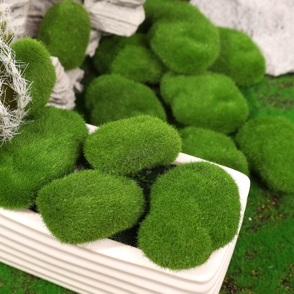 Artificial Green Moss Stones f - огляд і ціна Sphagnum Moss Dry