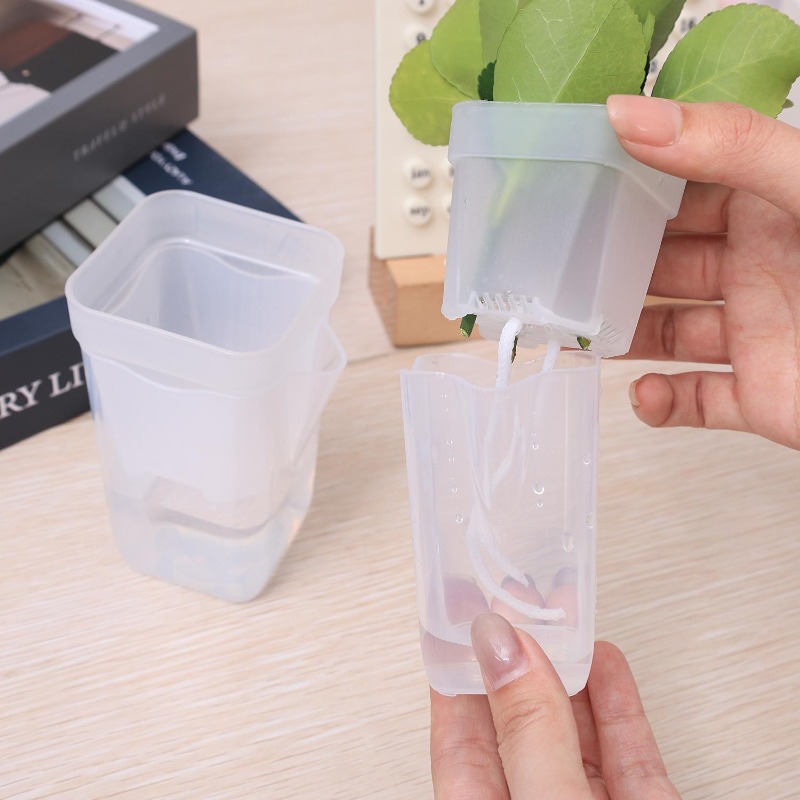 Transparent Flower Plant Pot S - огляд і ціна Self Watering Insert