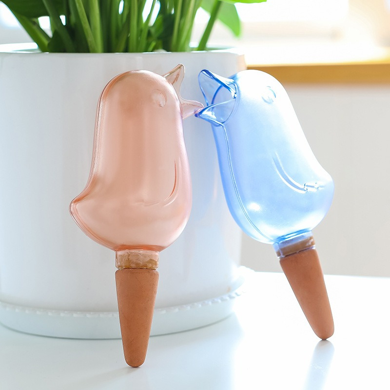 1pcs Bird/Smiling Face Water D - огляд і ціна Self Watering Insert