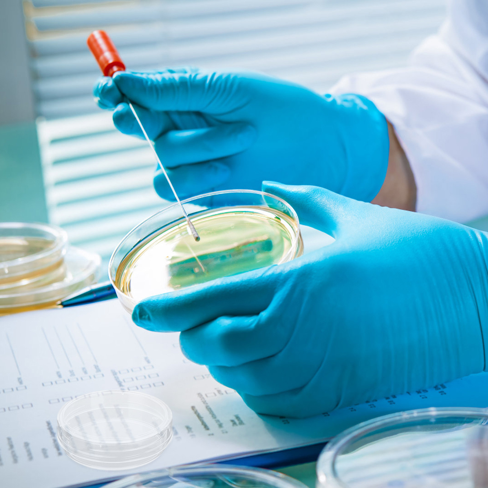 30Pcs Petri Dishes Clear Plast - огляд і ціна Agar Tissue Culture