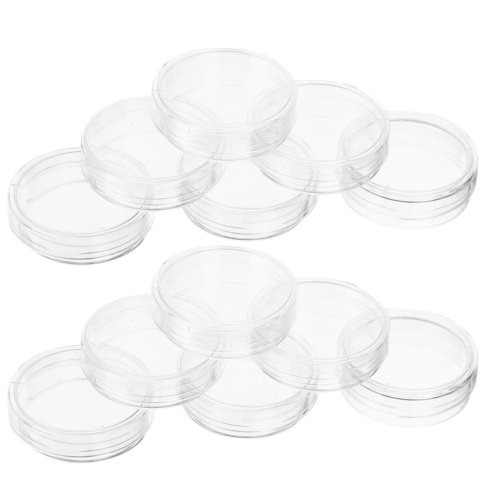 30Pcs Petri Dishes Clear Plast - огляд і ціна Agar Tissue Culture