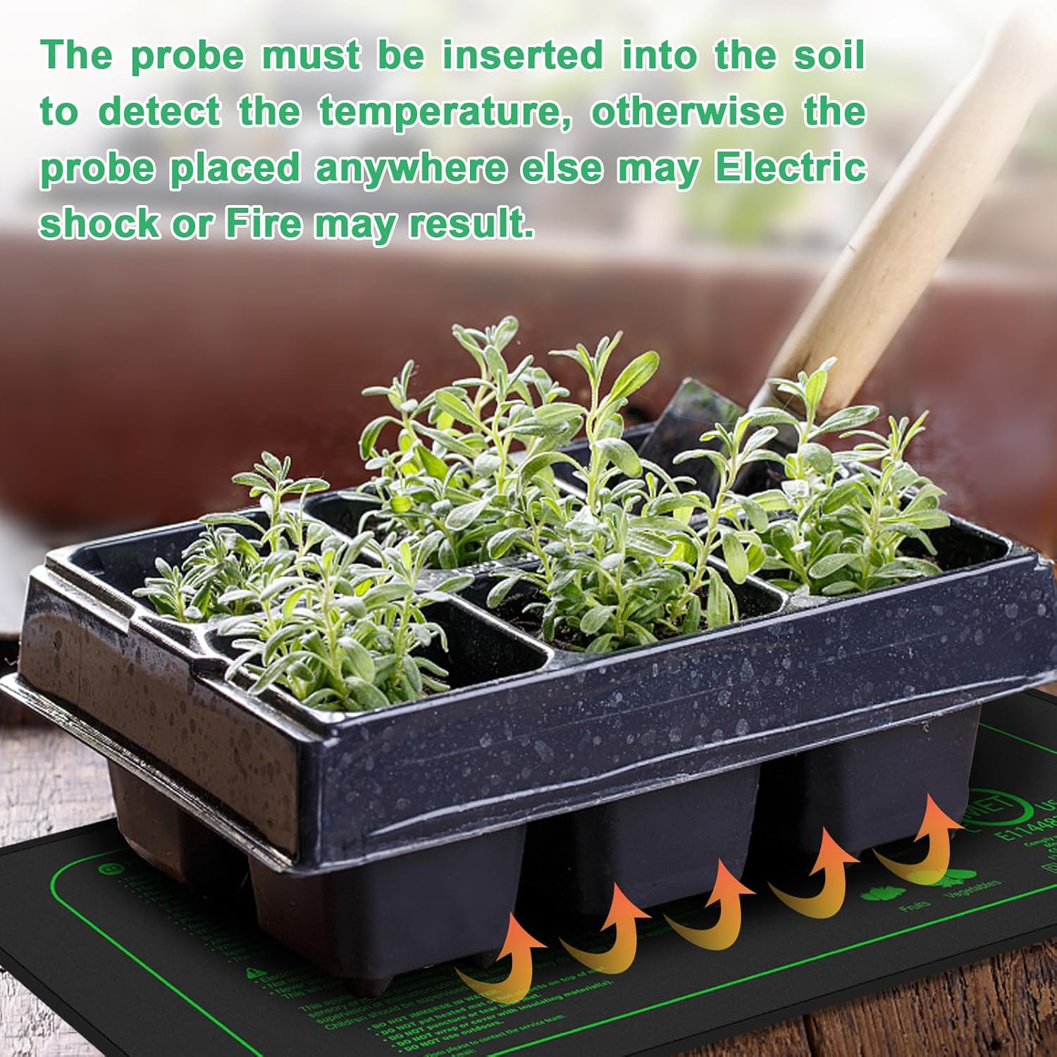 Seedling Heat Mat With Digital - огляд і ціна Heat Mat Seedling
