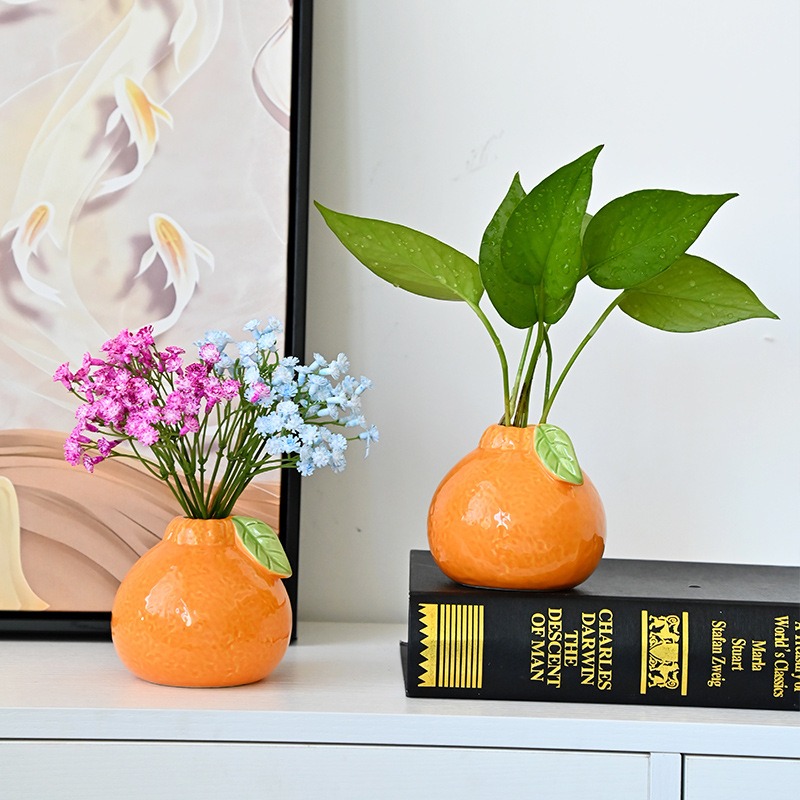 Orange Fruit Shaped Flower Vas - огляд і ціна Propagation Station Vase